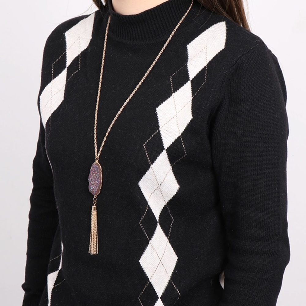 Iridescente Druzy Necklace - Picture 3 of 6